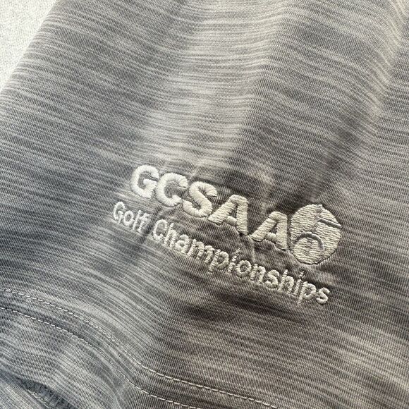 Foot Joy Shirt Mens XL Polo Gray Short Sleeve Embroidered Logo Golf Preppy FJ - Picture 3 of 9